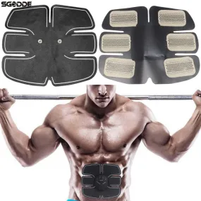 Hot Sale Electric Pulse Treatment Massager Abdominal Muscle Stimulator Exerciser Device Muscles Intensive Training Massager