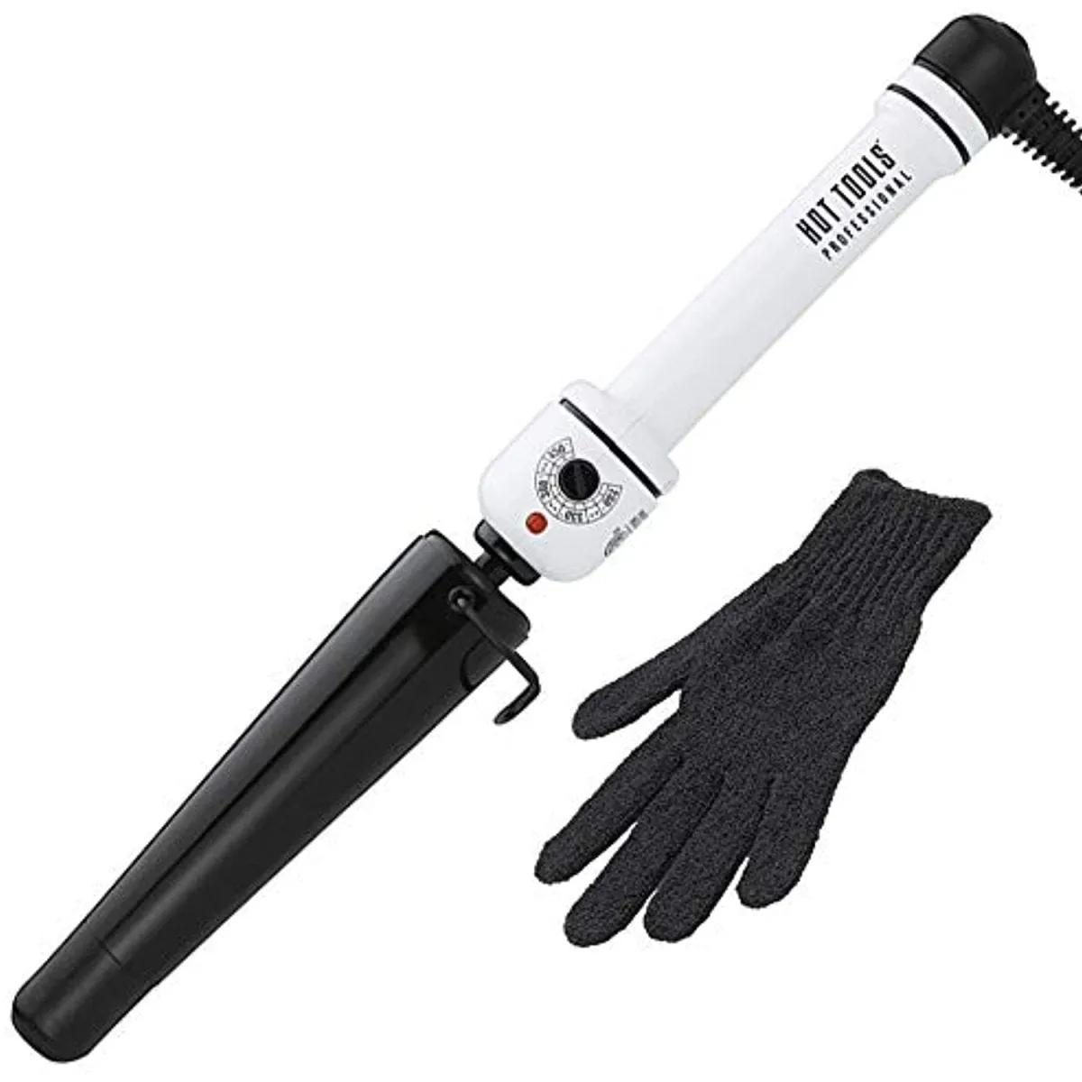 Hot Tools 1 1/2 Inch Professional Nano Ceramic Curling Iron/Wand for Shiny Curls