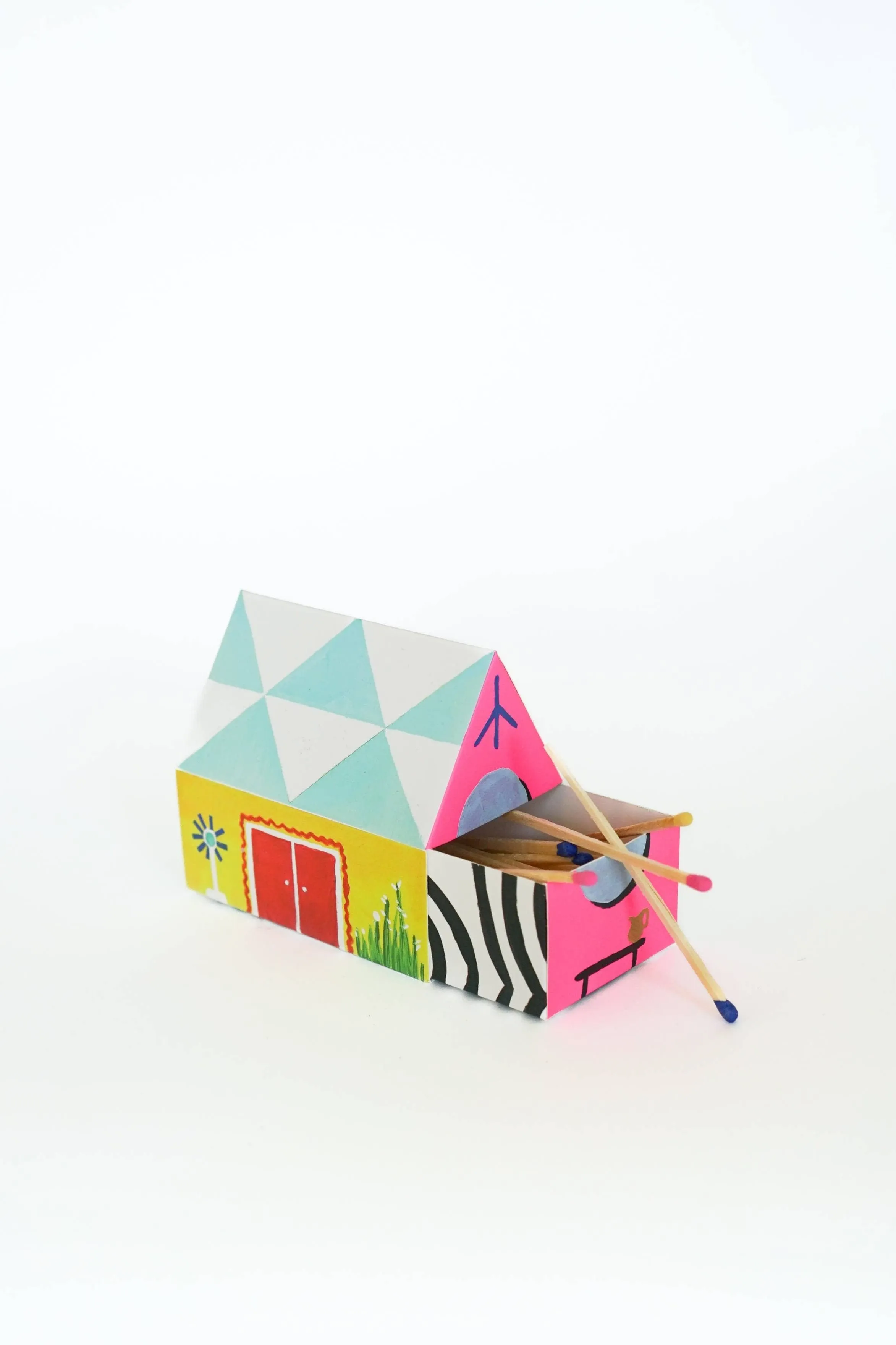 House Box of Matches – Vashon Pattern