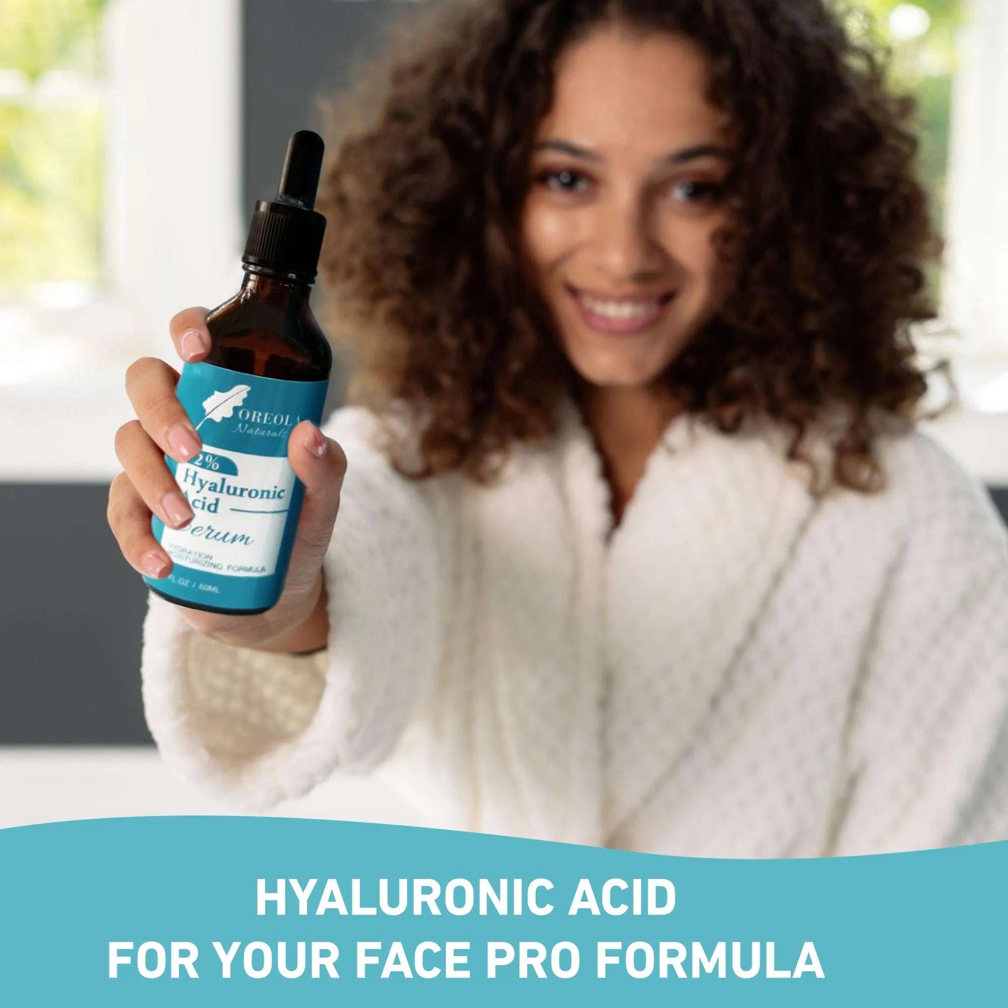 Hyaluronic acid Moisturizing and Hydrating Serum 2oz/60ml