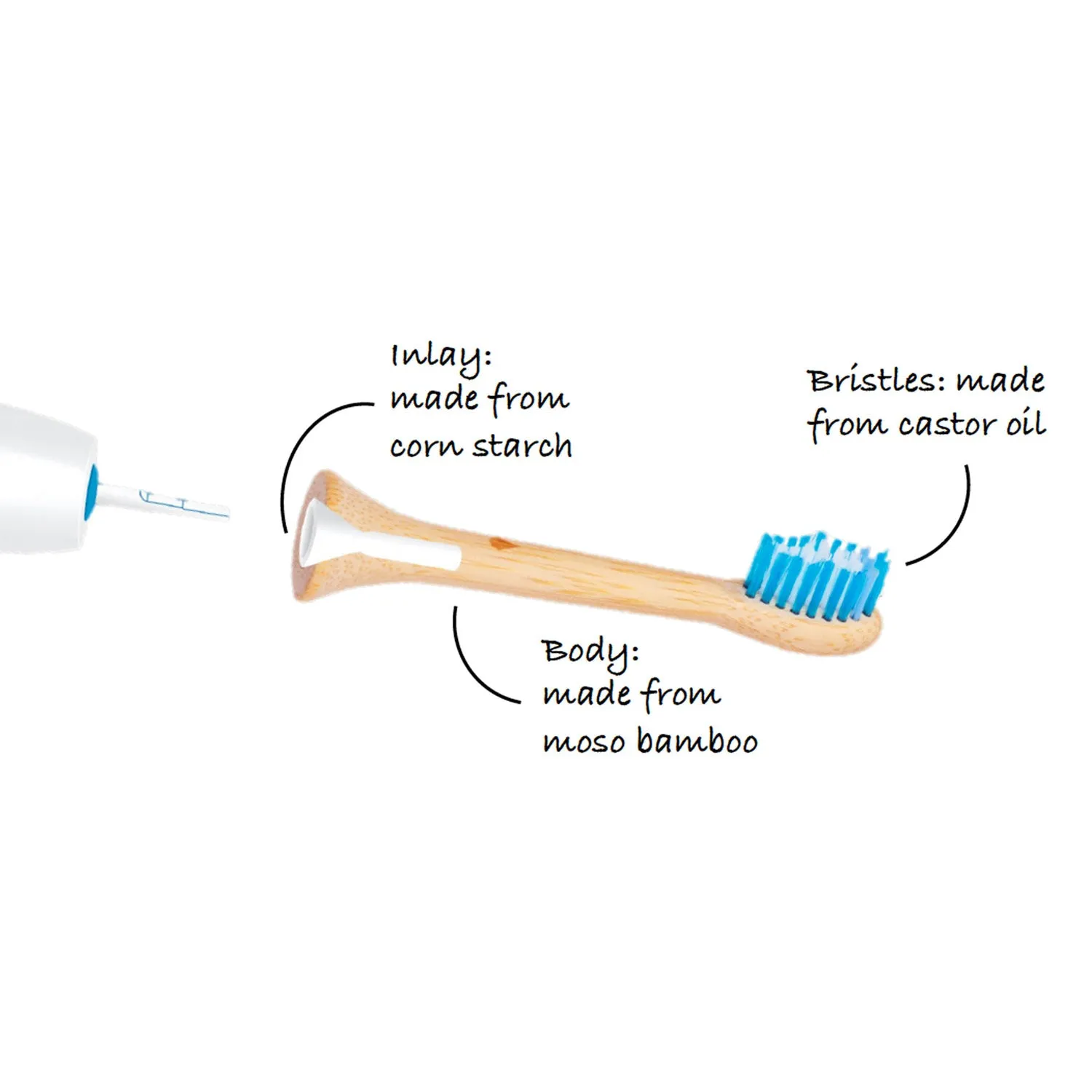 Hydrophil Bamboo Sonic Professional Replacement Brush Heads