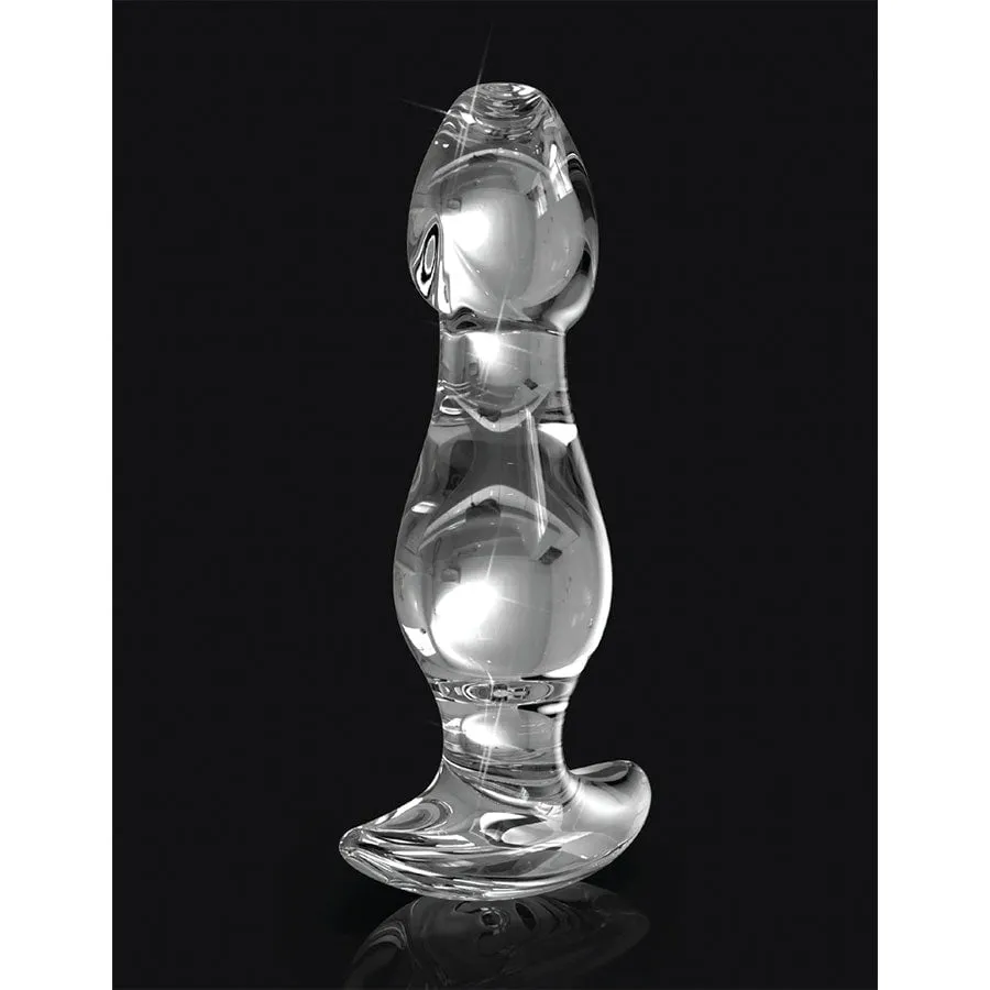 Icicles No. 72 Clear Glass Anal Plug for Men by Pipedream Products