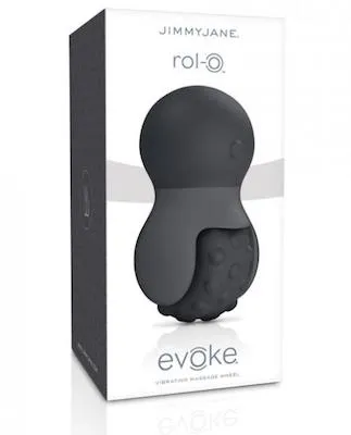 Jimmyjane Evoke Rol-o Vibrating Massage Wheel - Black