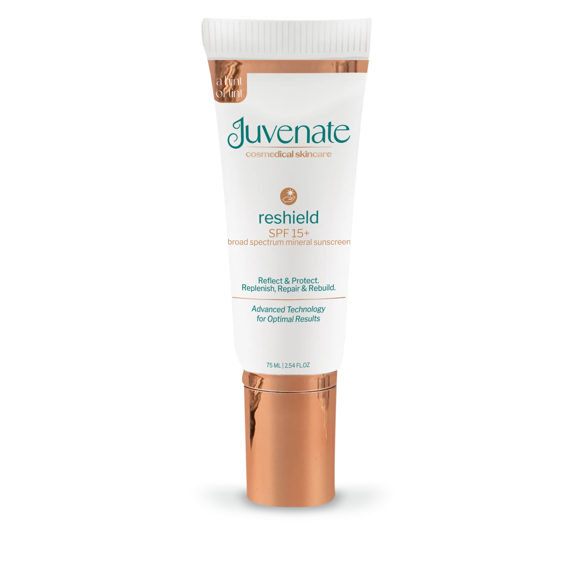 Juvenate Reshield SPF20 Mineral Sunscreen 75ml