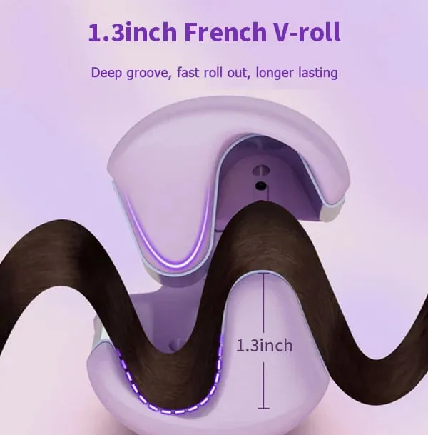 ✨Last Day 49% OFF!!💥French Wave Curling Iron💇‍♀️