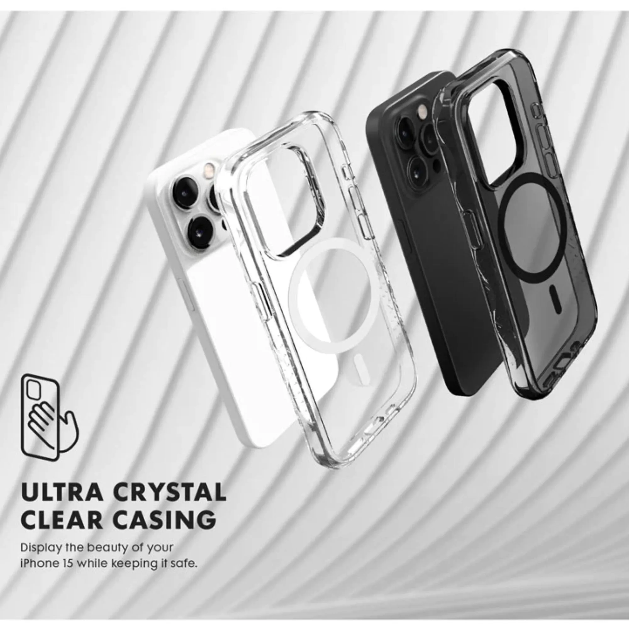 Laut Crystal Matter X for iPhone 15 Series - MagSafe Compatible