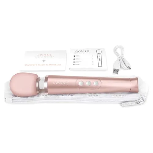 Le Wand - Petite Rechargeable Vibrating Massager (Rose Gold)