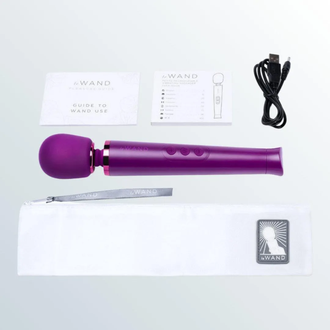 Le Wand Petite Wand Massager - Dark Cherry