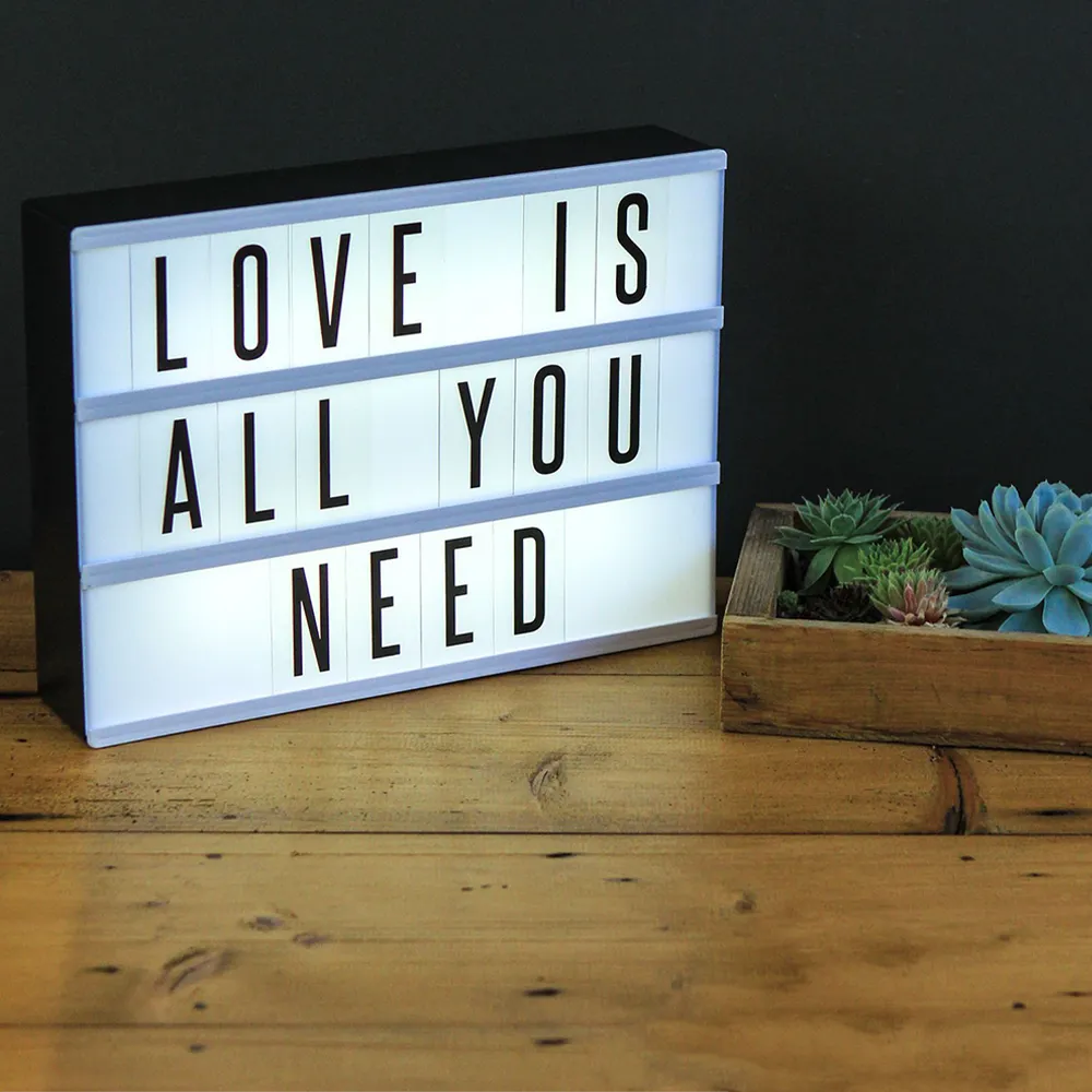 LED Message Light Board