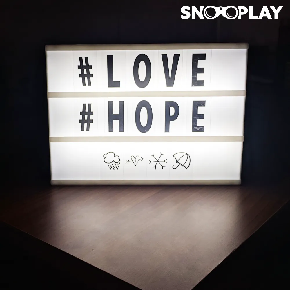 LED Message Light Board