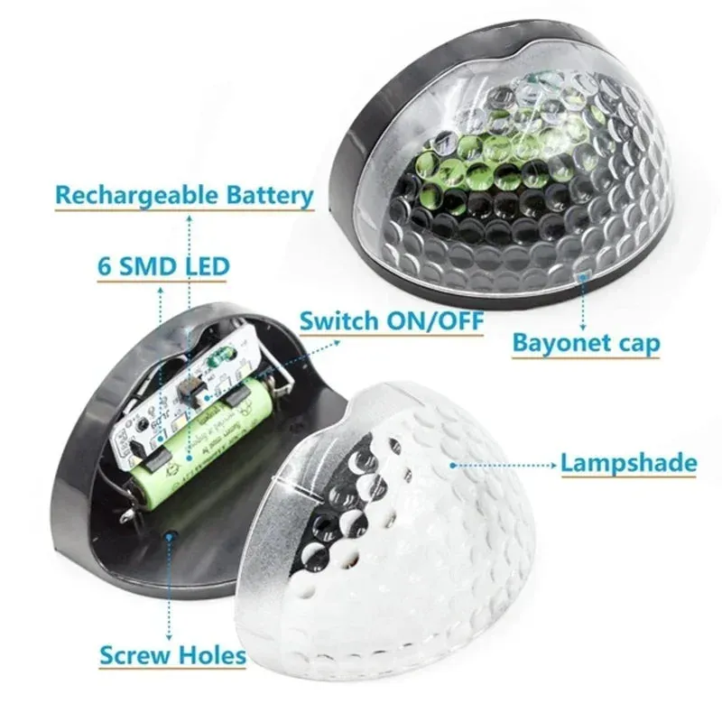 LED Solar Outdoor Wall Lights