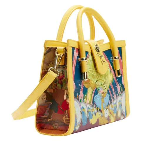 LF Disney Beauty And The Beast Belle Princess Scene CrossBody Bag