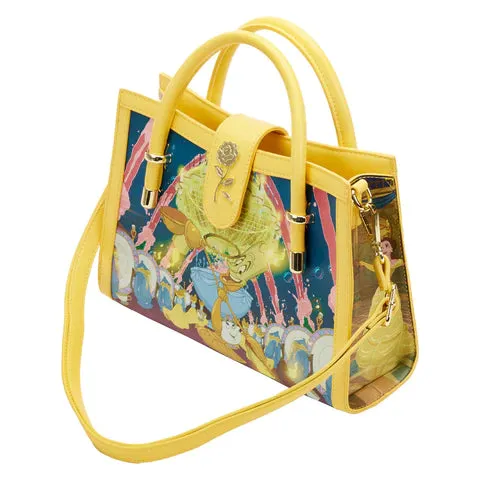 LF Disney Beauty And The Beast Belle Princess Scene CrossBody Bag