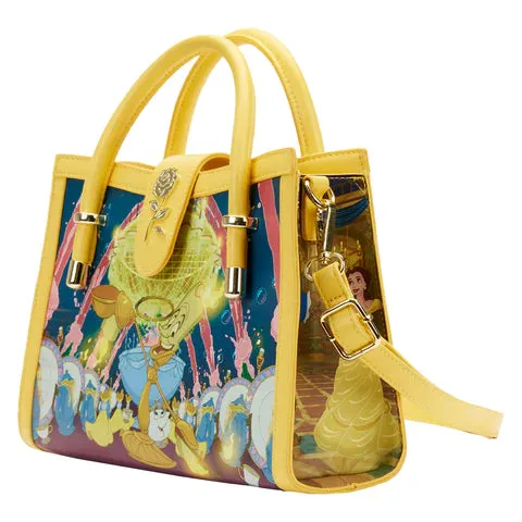 LF Disney Beauty And The Beast Belle Princess Scene CrossBody Bag