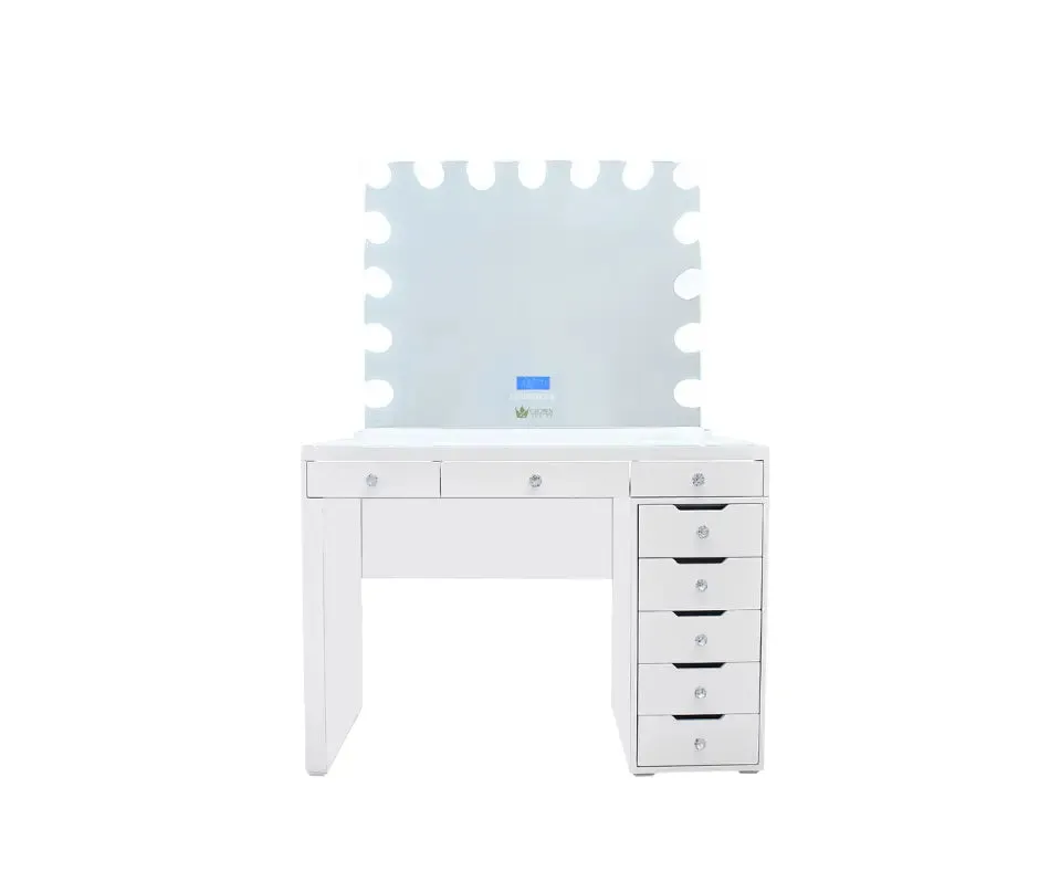 Lily Hollywood Makeup Vanity Station - White