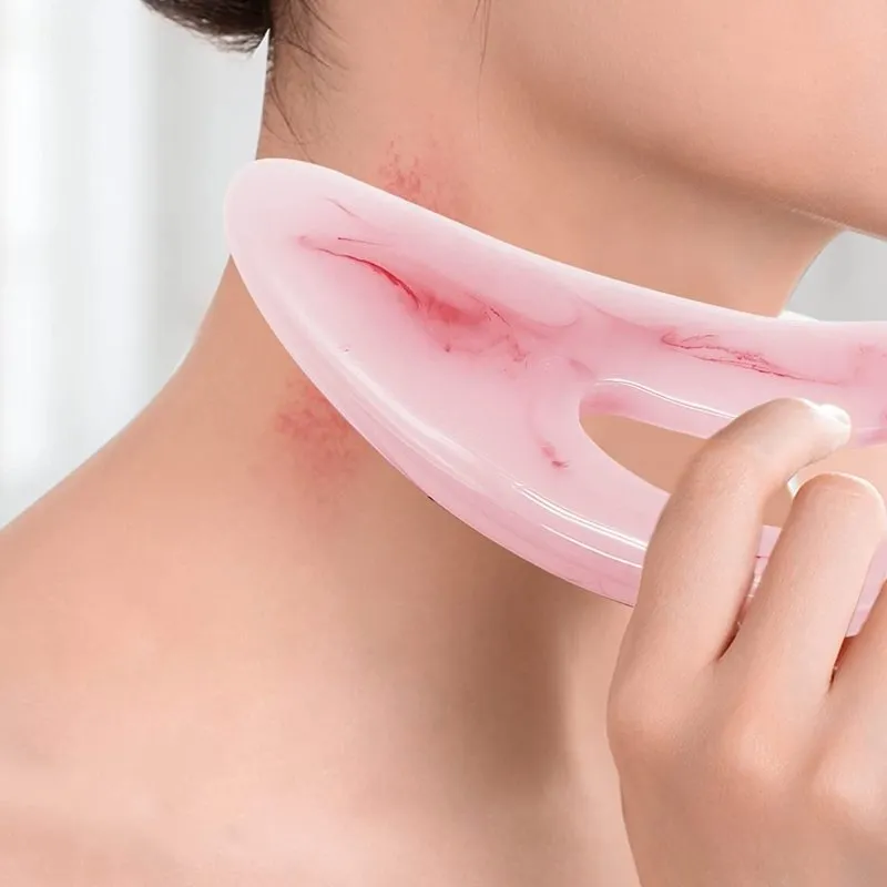 LONTOM Body Gua Sha Massage Tool, Large Lymphatic Drainage Massager Cellulite Massager, Full Body Gua Sha Scraping Muscle Relaxation and Pain Relief for Women Men Back Neck Leg Face