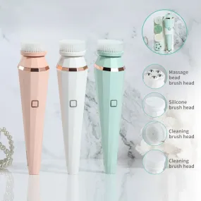 LovelyRLovely 4 In 1 USB Electric Facial Cleansing Device