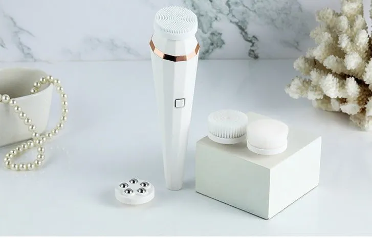 LovelyRLovely 4 In 1 USB Electric Facial Cleansing Device
