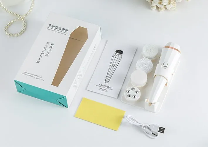 LovelyRLovely 4 In 1 USB Electric Facial Cleansing Device
