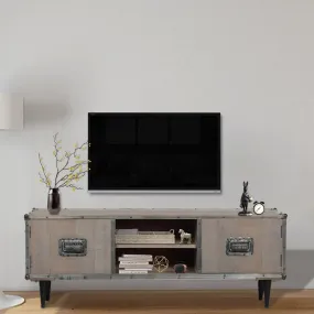 MangoLuxe TV Stand for 55 Inch TV, Modern Entertainment Center with Storage Cabinet,TV Console Table for Living Room, Bedroom,Rray