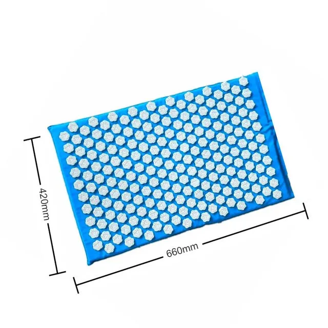 Massager Cushions Lotus Acupressure Mats Pillow Yoga Mats Relieve Back Pain Spike Mat Head Neck Foot Anti-stress Needle Massager