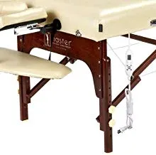 Master Massage Saxon LX Therma Top Memory Foam Portable Massage Table Package, 30 Inch