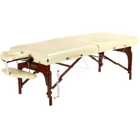 Master Massage Saxon LX Therma Top Memory Foam Portable Massage Table Package, 30 Inch