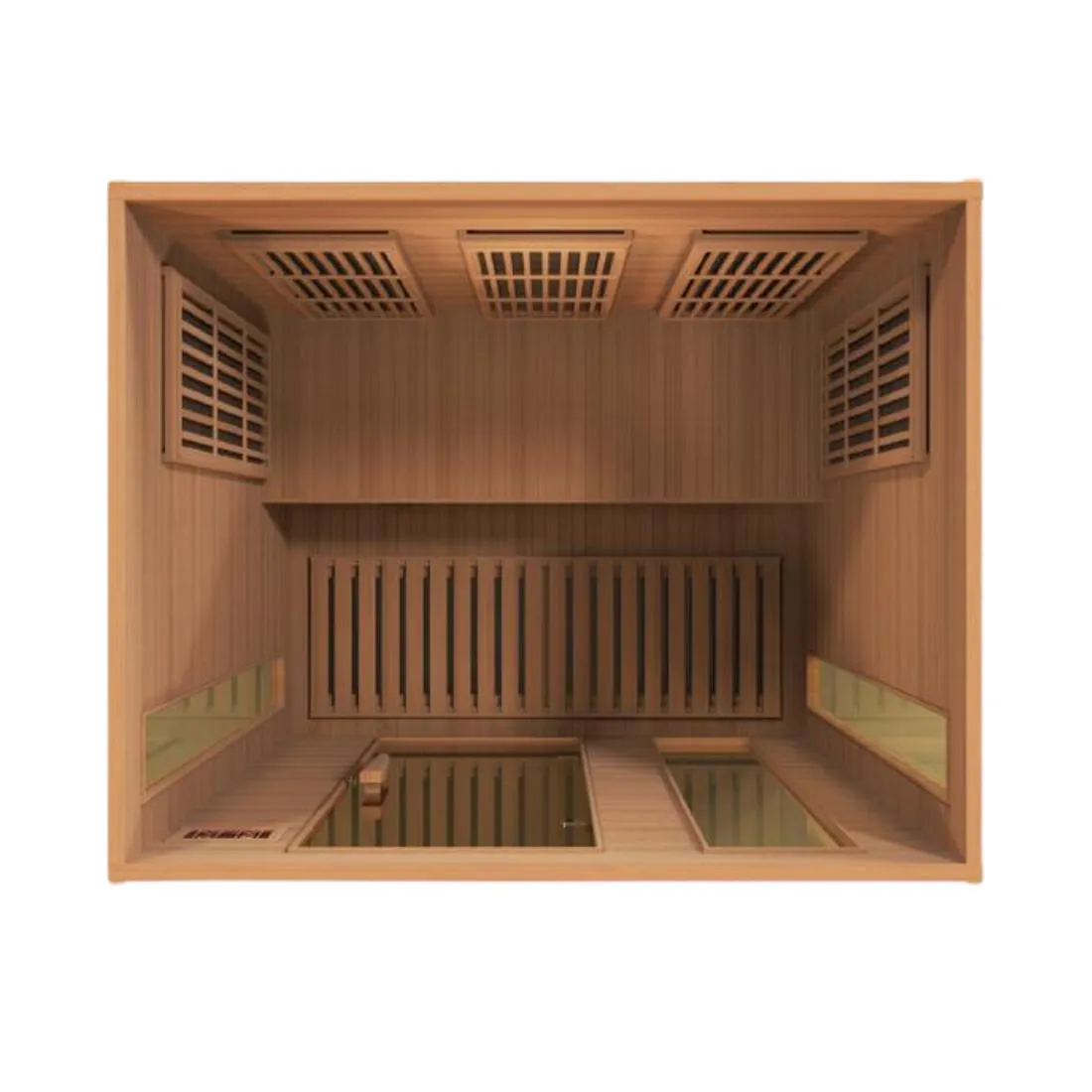 Maxxus "Montilemar Edition" 3 Person Near Zero EMF FAR Infrared Sauna,  MX-K306-01-ZF CED