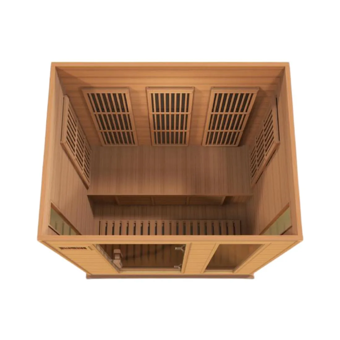 Maxxus "Montilemar Edition" 3 Person Near Zero EMF FAR Infrared Sauna,  MX-K306-01-ZF CED