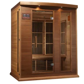 Maxxus "Montilemar Edition" 3 Person Near Zero EMF FAR Infrared Sauna,  MX-K306-01-ZF CED