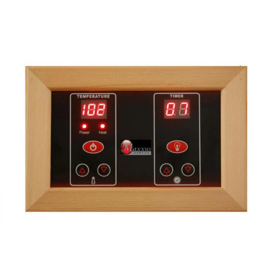 Maxxus "Montilemar Edition" 3 Person Near Zero EMF FAR Infrared Sauna,  MX-K306-01-ZF CED