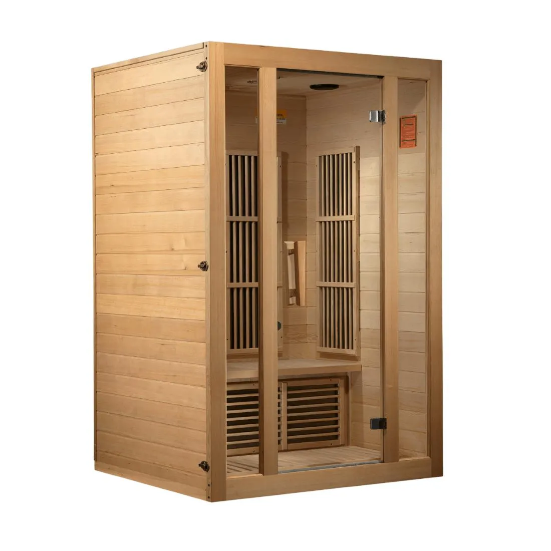 Maxxus "Seattle Edition" 2 Person Low EMF FAR Infrared Sauna, MX-J206-01