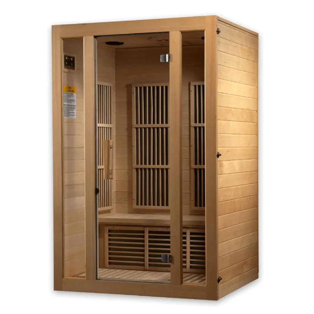 Maxxus "Seattle Edition" 2 Person Low EMF FAR Infrared Sauna, MX-J206-01