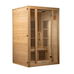 Maxxus "Seattle Edition" 2 Person Low EMF FAR Infrared Sauna, MX-J206-01