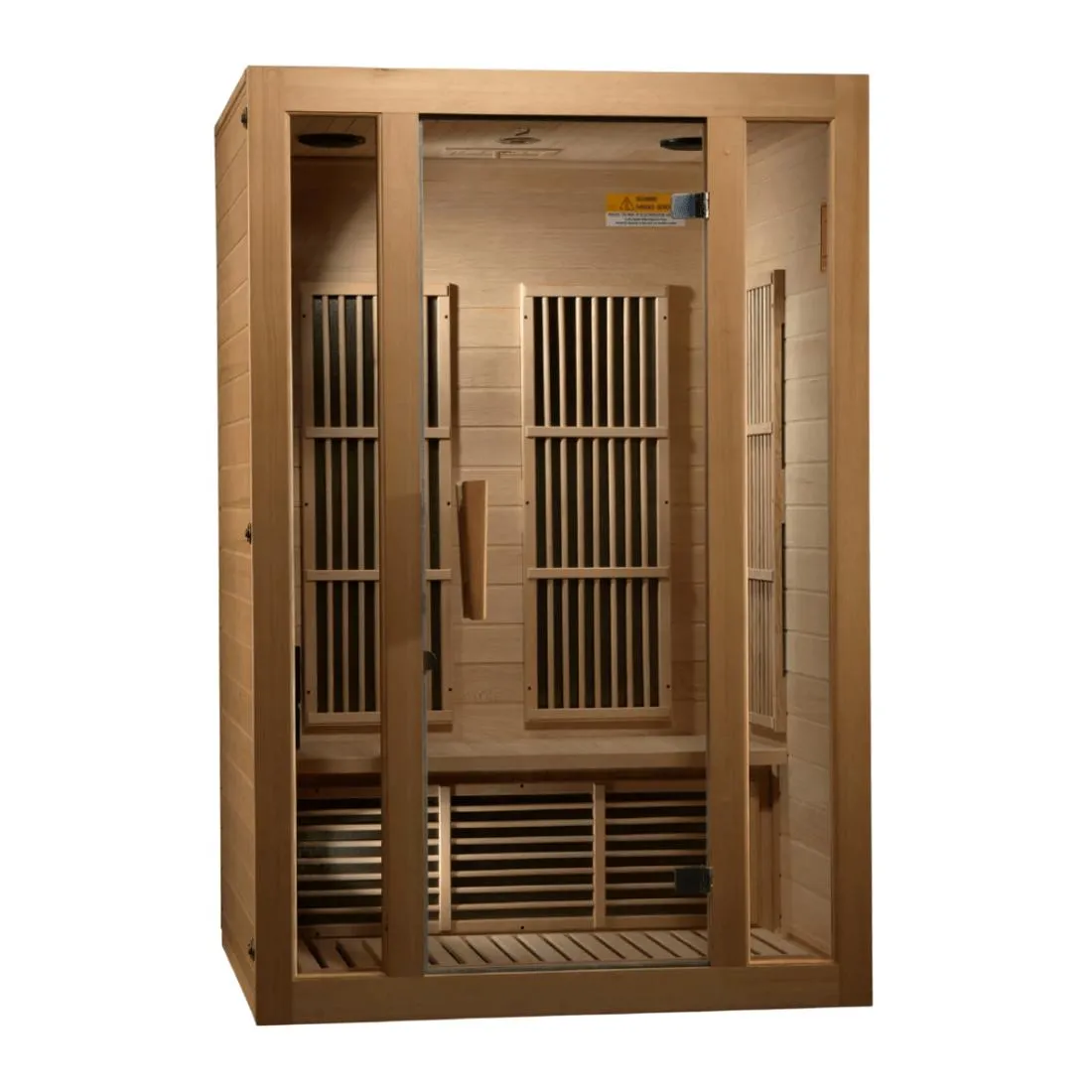 Maxxus "Seattle Edition" 2 Person Low EMF FAR Infrared Sauna, MX-J206-01