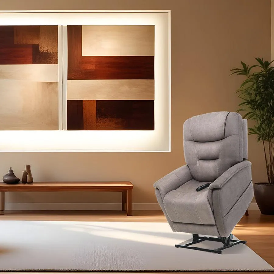 Mega Motion MM-3730 Stonewash Large Infinite Position Lift Chair