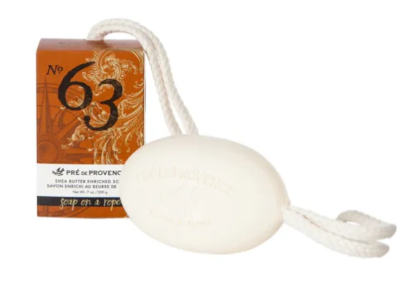 Mens '63' Soap On A Rope