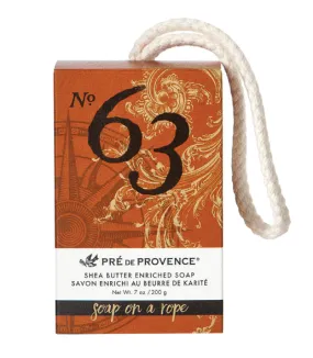 Mens '63' Soap On A Rope
