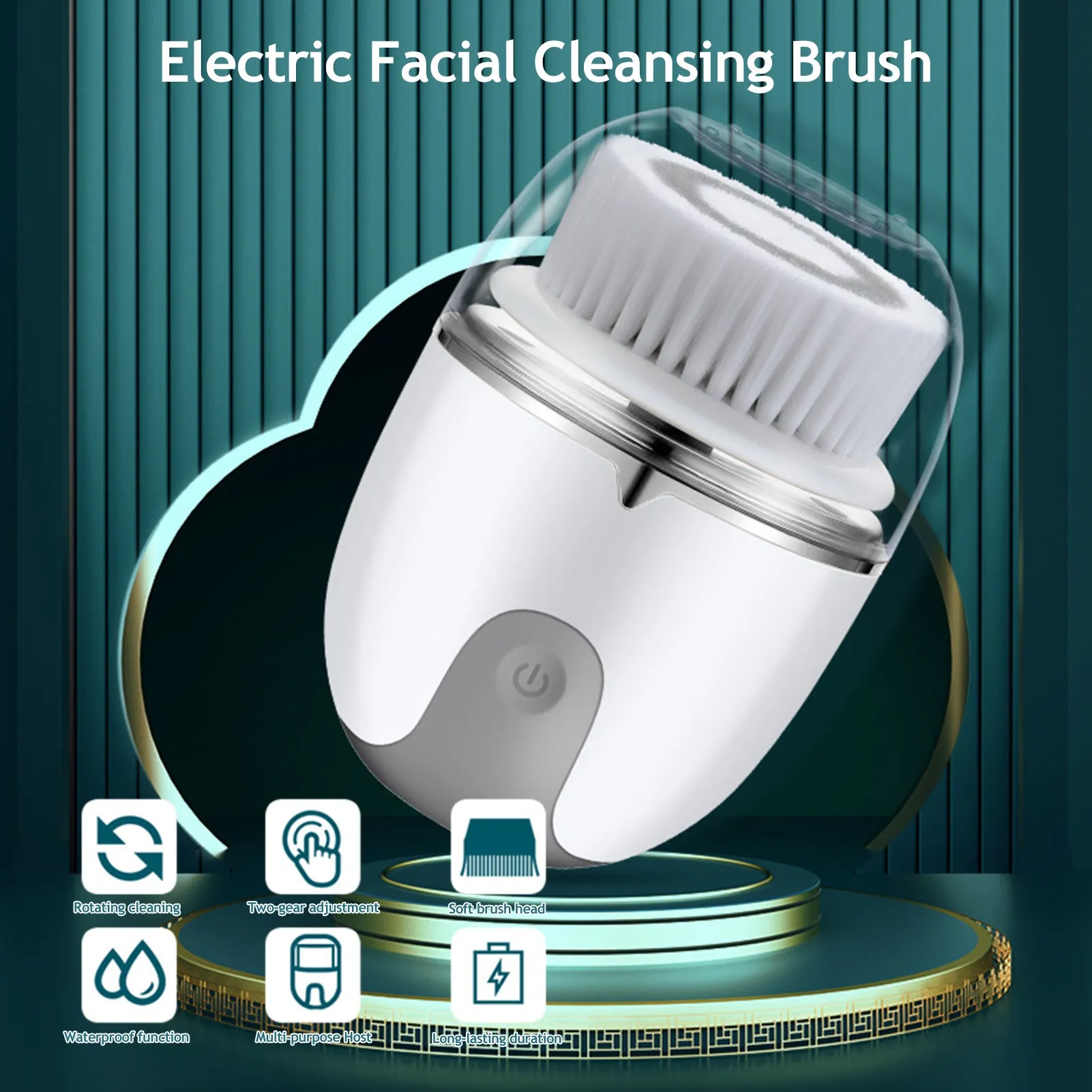 Multi-purpose Electric Facial Cleanser