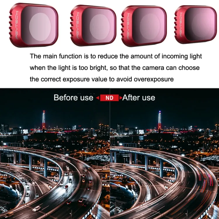ND8 ND16 ND32 ND64 PGYTECH Filter Protecting Lens And Sensor For DJI Mini 3 Pro