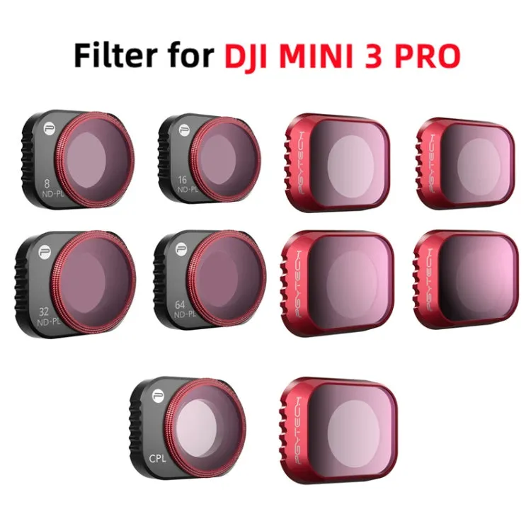 ND8 ND16 ND32 ND64 PGYTECH Filter Protecting Lens And Sensor For DJI Mini 3 Pro