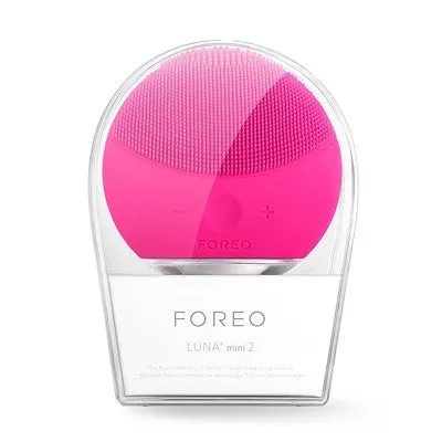 New - FOREO LUNA mini 2 Silicone Dual-Sided Facial Cleansing Brush
