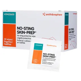 No-Sting Skin Prep Wipes by Smith & Nephew, 50/Box