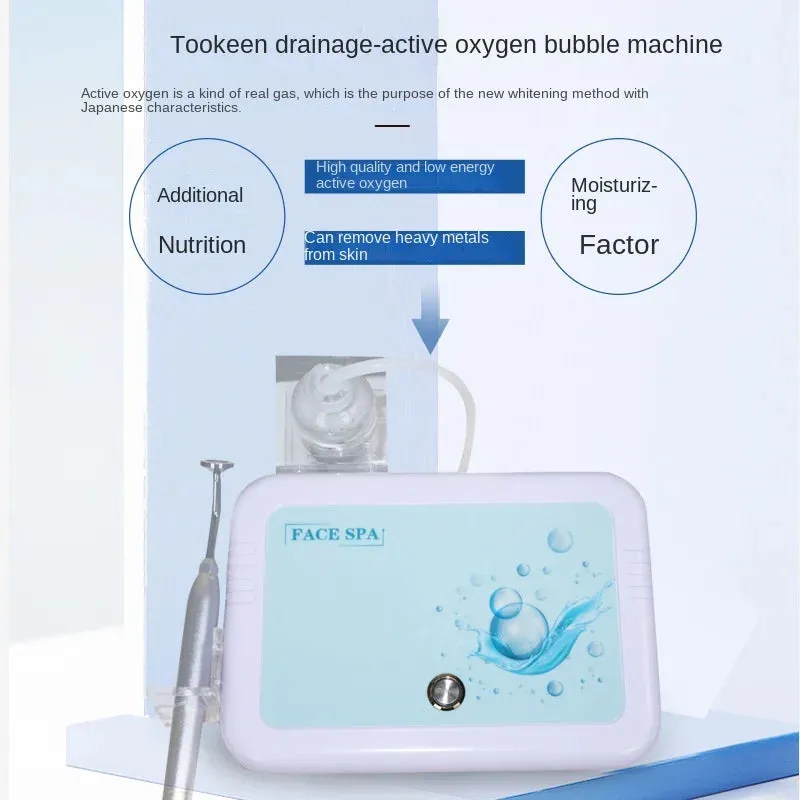 Oxygen Magic Bubble Instrument Cleansing, Mites, Whitening Facial Rejuvenation, Japan Skin Management, Beauty Salon Instrument