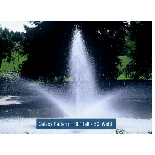 Palatial Display Solar Pond Fountain