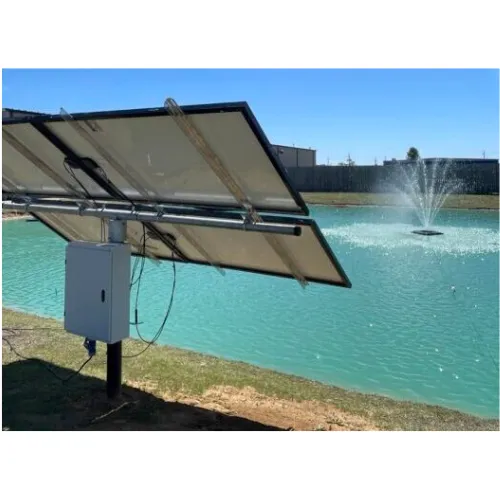 Palatial Display Solar Pond Fountain