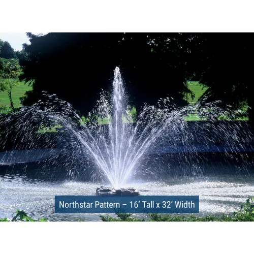 Palatial Display Solar Pond Fountain