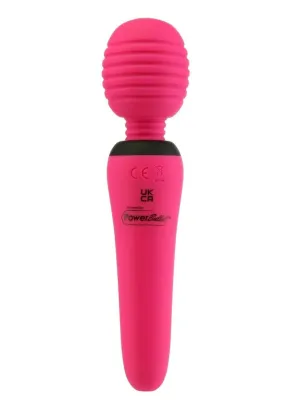 Palmpower Groove Mini Wand Rechargeable Silicone Massage Wand
