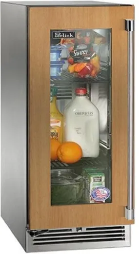 Perlick 15 inch Signature Series Compact Refrigerator HP15RS-4-4