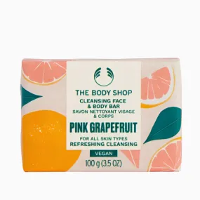 Pink Grapefruit Cleansing Face & Body Bar